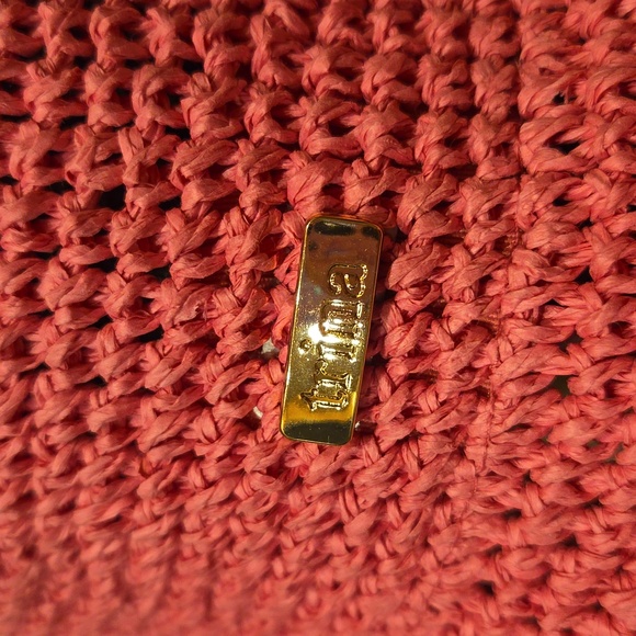 NWT Trina Turk Pink Stylish Sun Hat - Picture 2 of 8